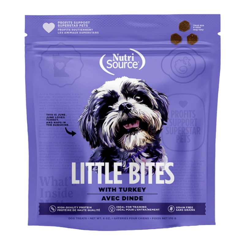 Gteries pour chiens - Petites bouches de dinde sans crales 6oz