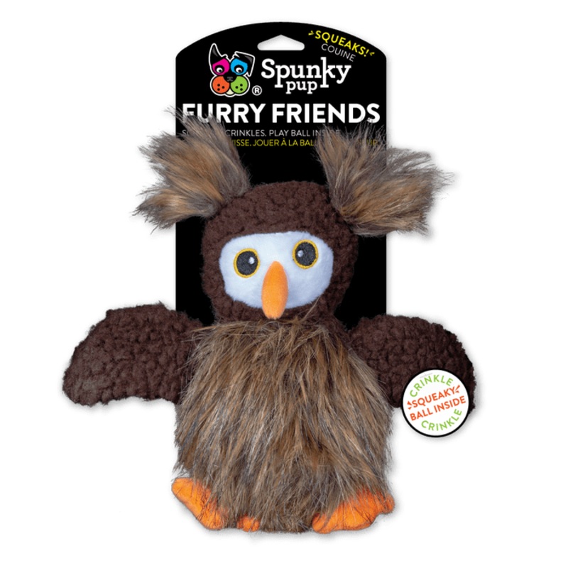 Hibou Spunky pup Furry Friends