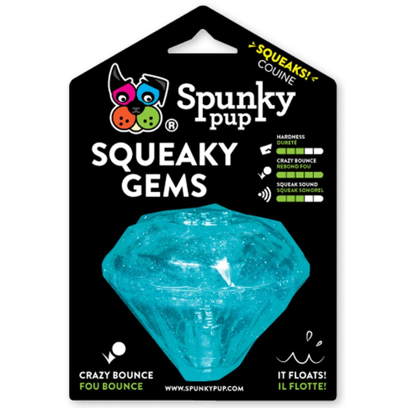 Jouet couineur pour chien Squeaky Gem