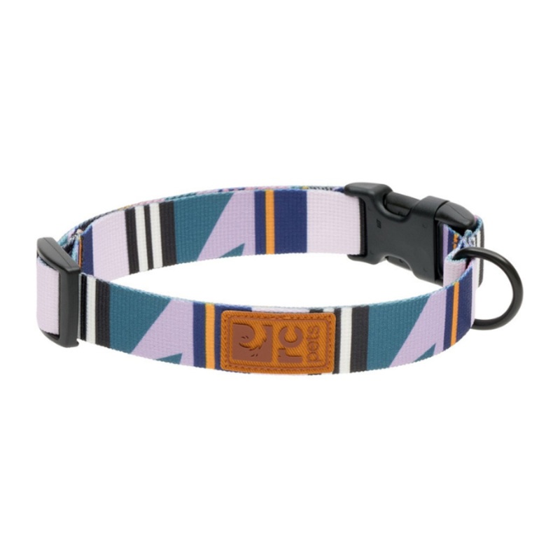 Collier  clip cologique pour chien RcPets Bordure Lilas
