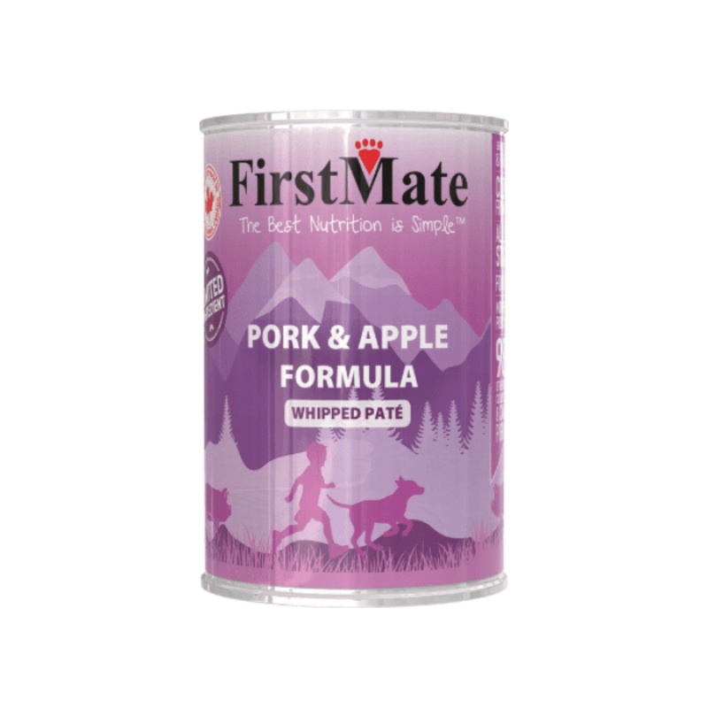 Conserve pour chien porc et pomme