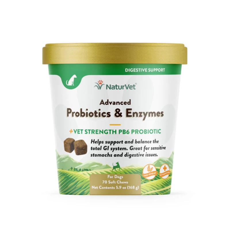 Enzymes digestives  mcher doux avec prbiotiques et probiotiques