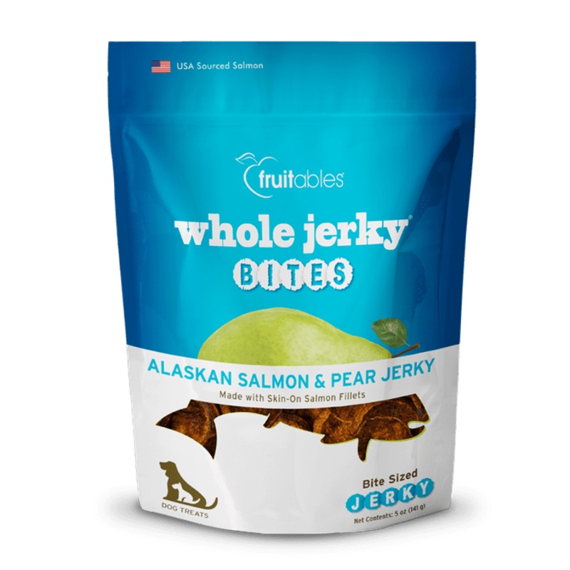 Fruitables Alaskan Salmon & Pear Whole Jerky Bites