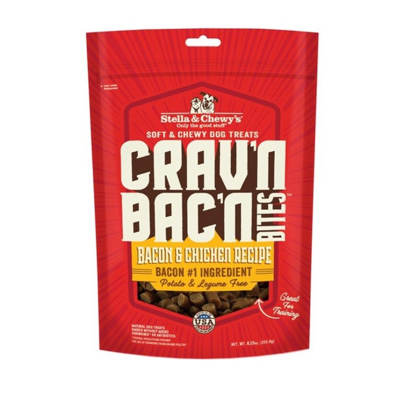 Gteries pour chiens Crav'n Bac'n Bacon & Poulet