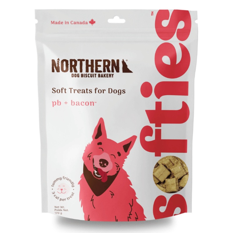 Gteries Tendres Pour Chien, Beurre D'arachides & Bacon 170gr