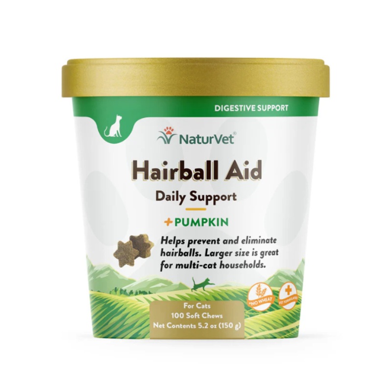Hairball aid  la citrouille 100 bouches pour chat