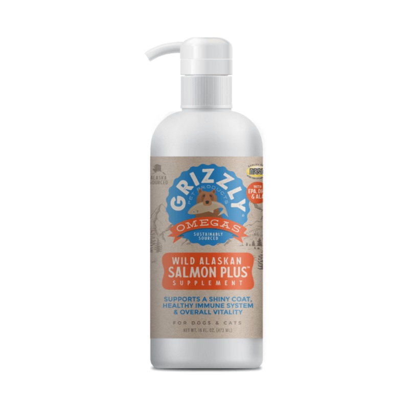 Huile de saumon Grizzly