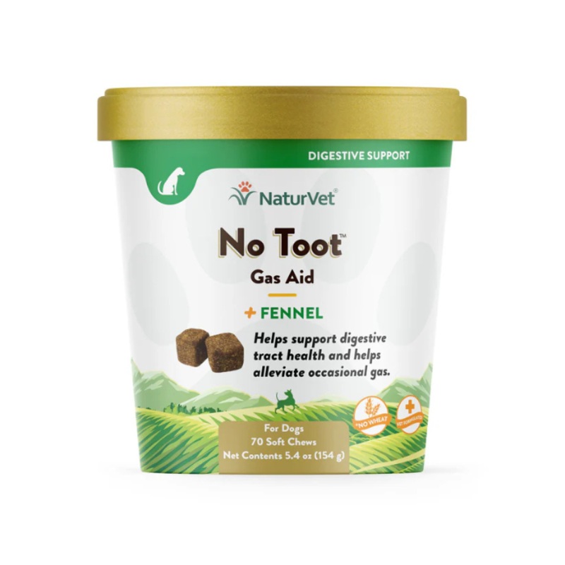 Naturvet No Toot  Gas Aid Soft Chews