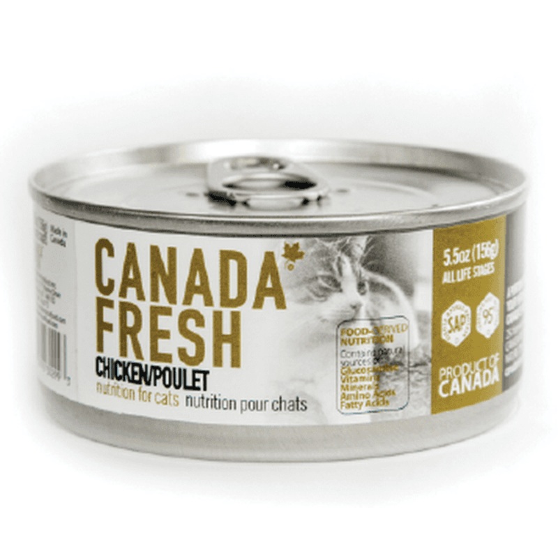Nourriture humide pour chat canada fresh au poulet