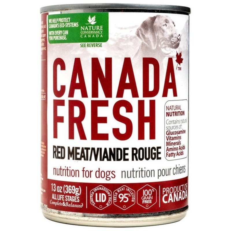 Nourriture humide pour chien Canada Fresh Viande Rouge