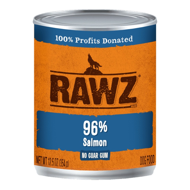 Nourriture humide Rawz 96% Saumon 12.5oz