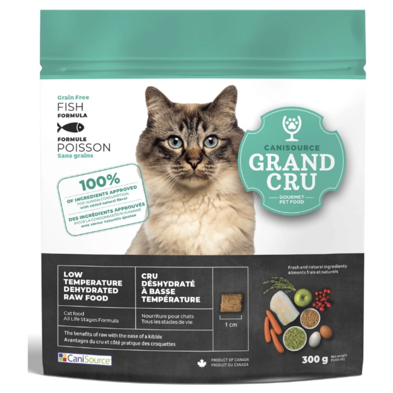 Nourriture Pour Chat, Canisource Grand Cru Poisson sans grains 300g