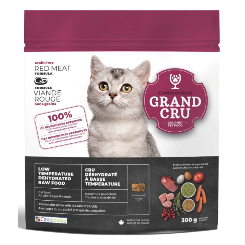 Nourriture Pour Chat, Canisource Grand Cru Viande Rouge 300g