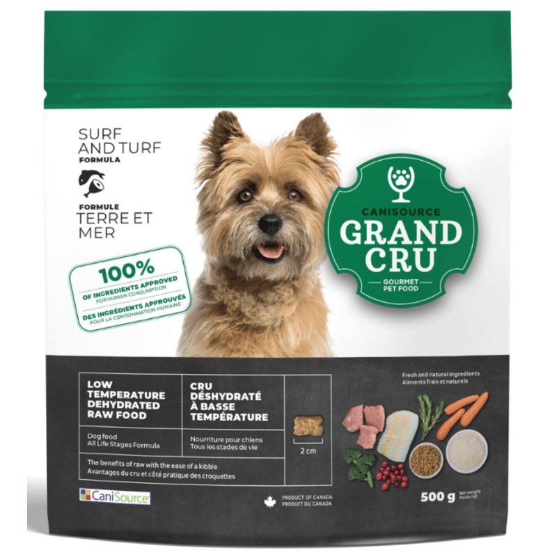 Nourriture Pour Chien Canisource Grand Cru Terre & Mer 500g
