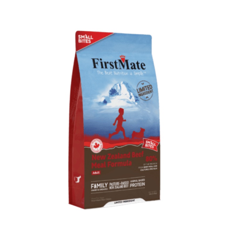 Nourriture pour chiens FirstMate boeuf de nouvelle Zlande petites bouches