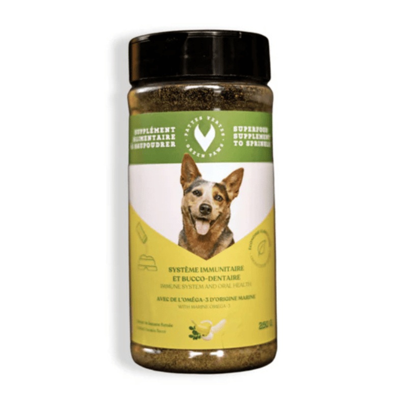 Omga-3  Supplment  saupoudrer pour chien 250g