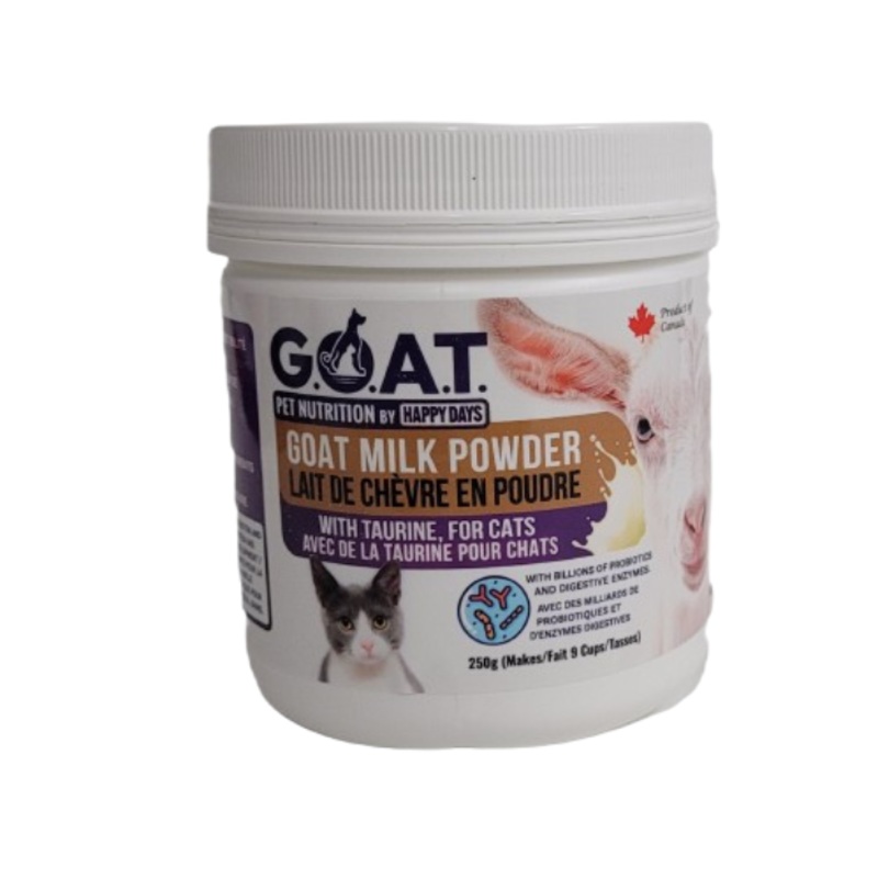 Poudre de Lait de Chvre avec Taurine pour Chats 250g