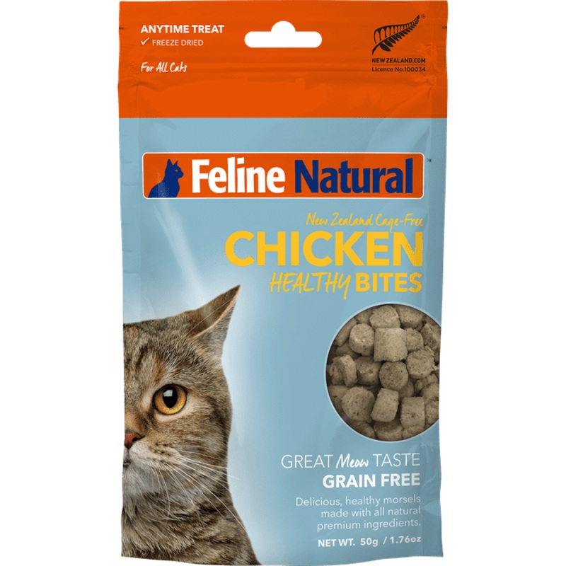 Gteries pour chats Feline Natural au poulet 50g