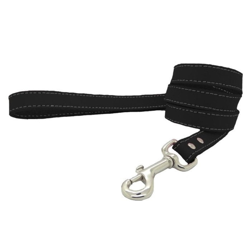 Laisse en cuir pour chiens - Arizona Latigo noir