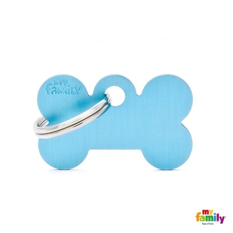Mdaille pour chiens - Basic Os Petit Alu