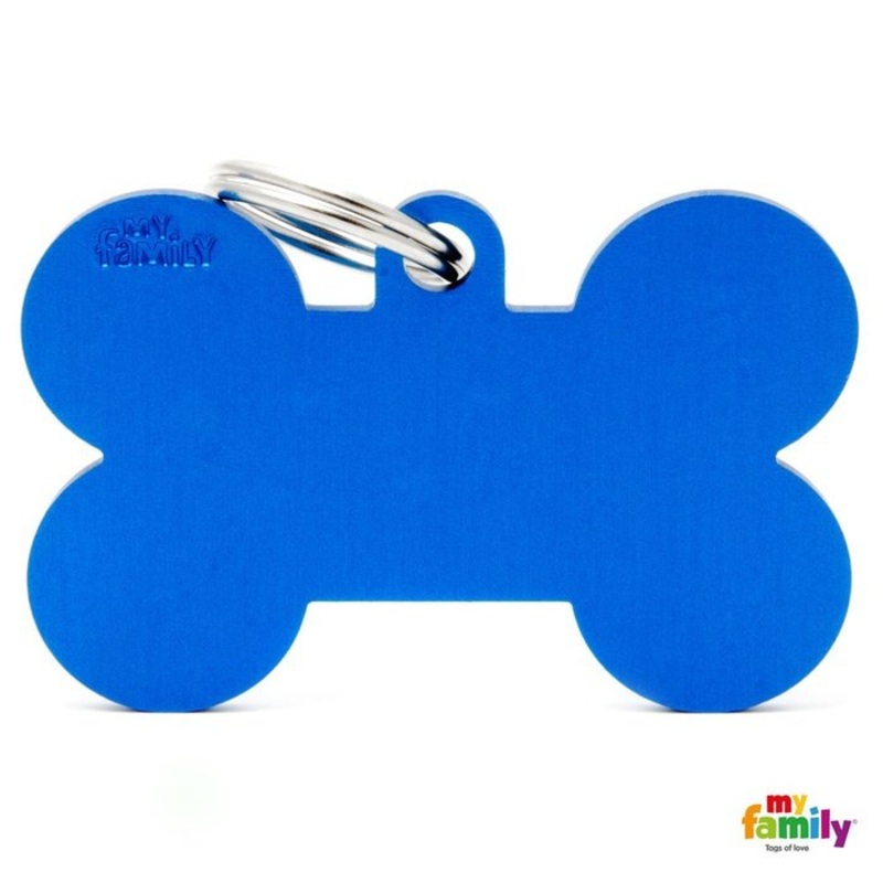 Mdaille pour chiens - Basic Os XL Alu