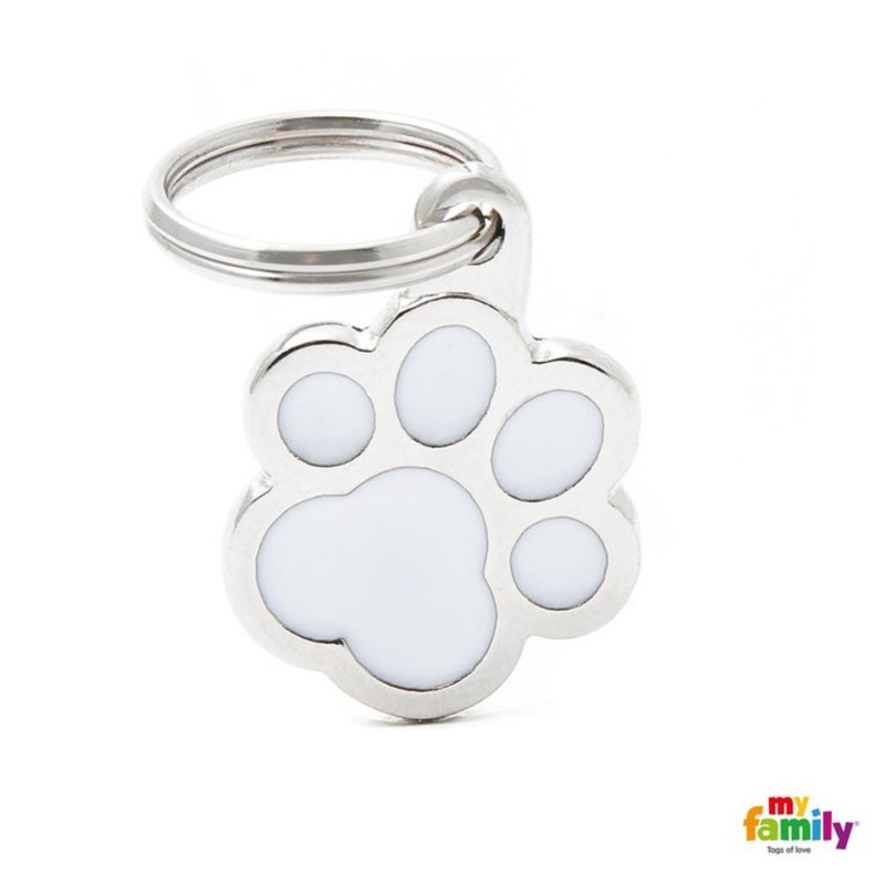 Mdaille pour chiens - Classic Patte Blanche