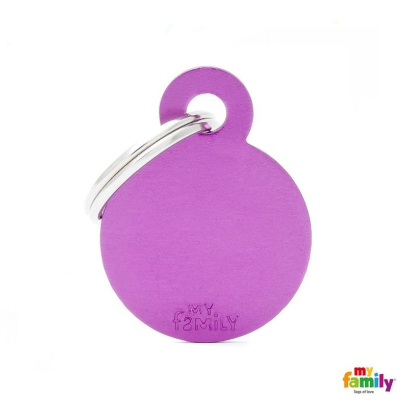 Mdaille pour chiens - Collection Basic Petit Cercle