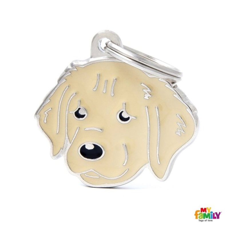 Mdaille pour chiens - Friends Golden Retriever