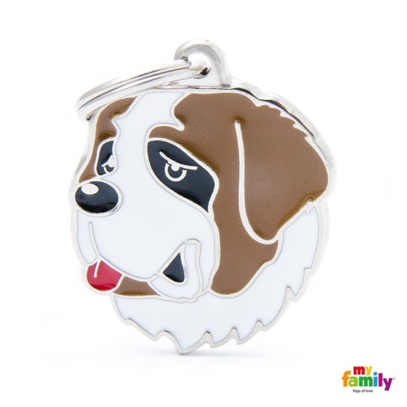 Mdaille pour chiens - Friends Saint Bernard