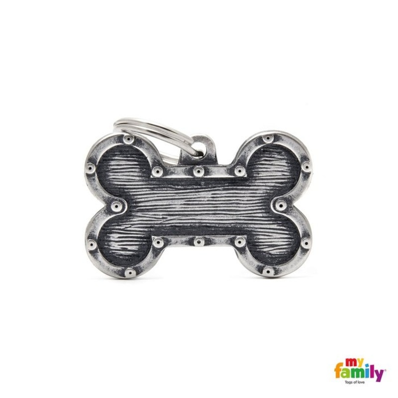 Mdaille pour chiens - Os Grand Bronx Futuriste