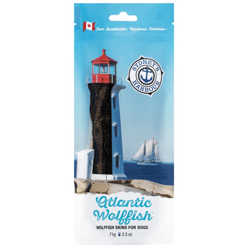 Peau de loup atlantique pour chiens