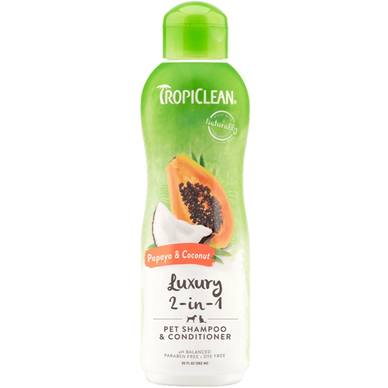 Shampoing 2 en 1 Papaye et noix de coco 20oz