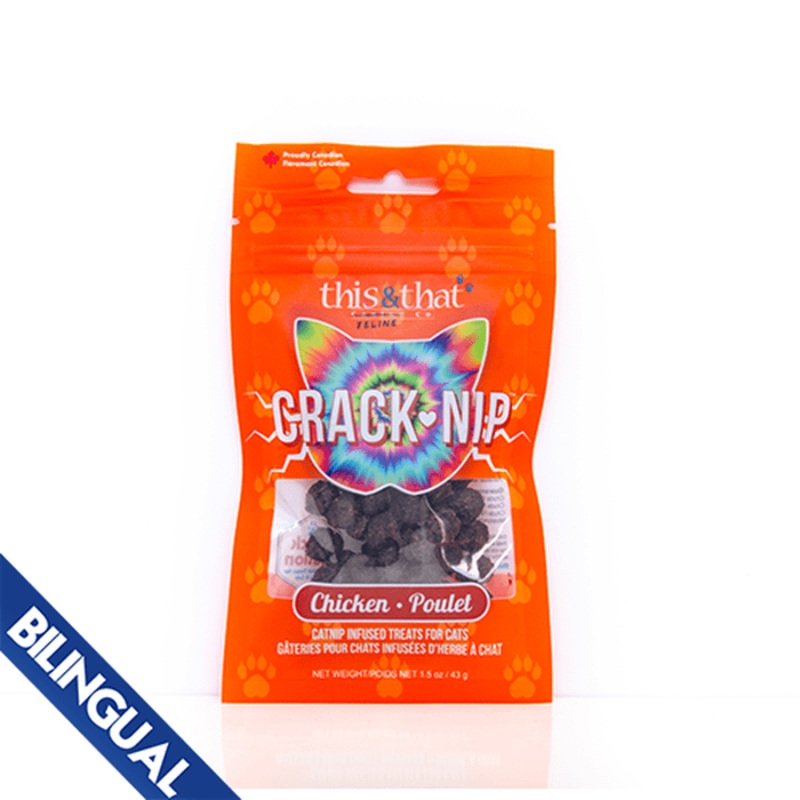 Gteries pour chats Crack Nip au poulet