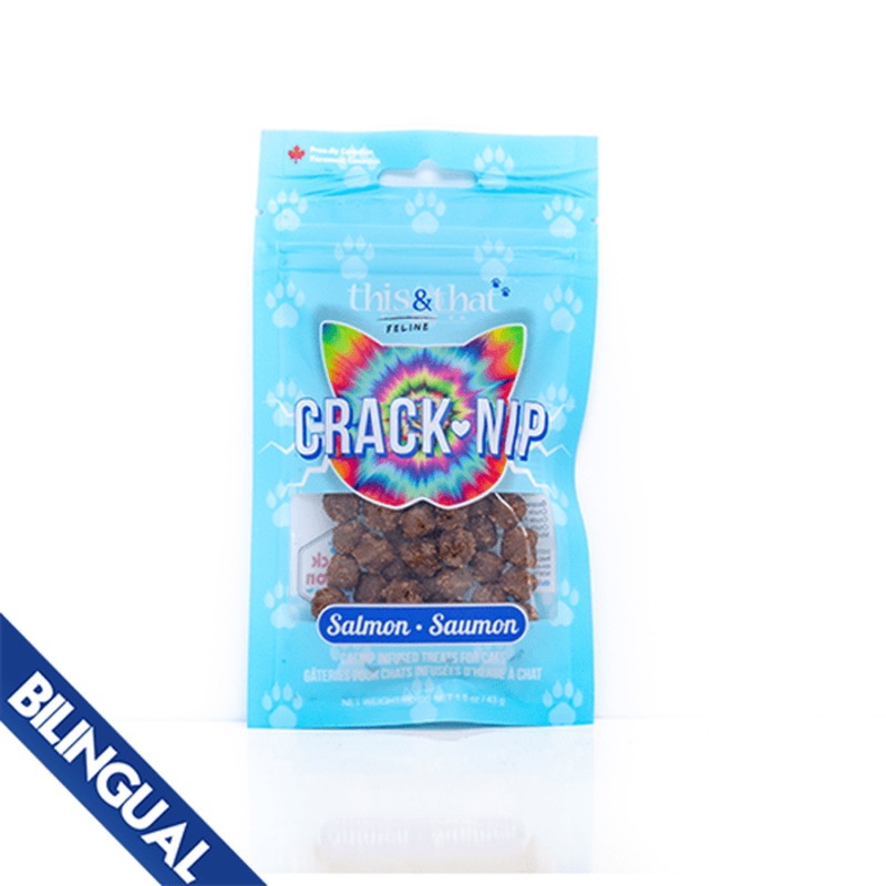 Gteries pour chats Crack Nip au saumon