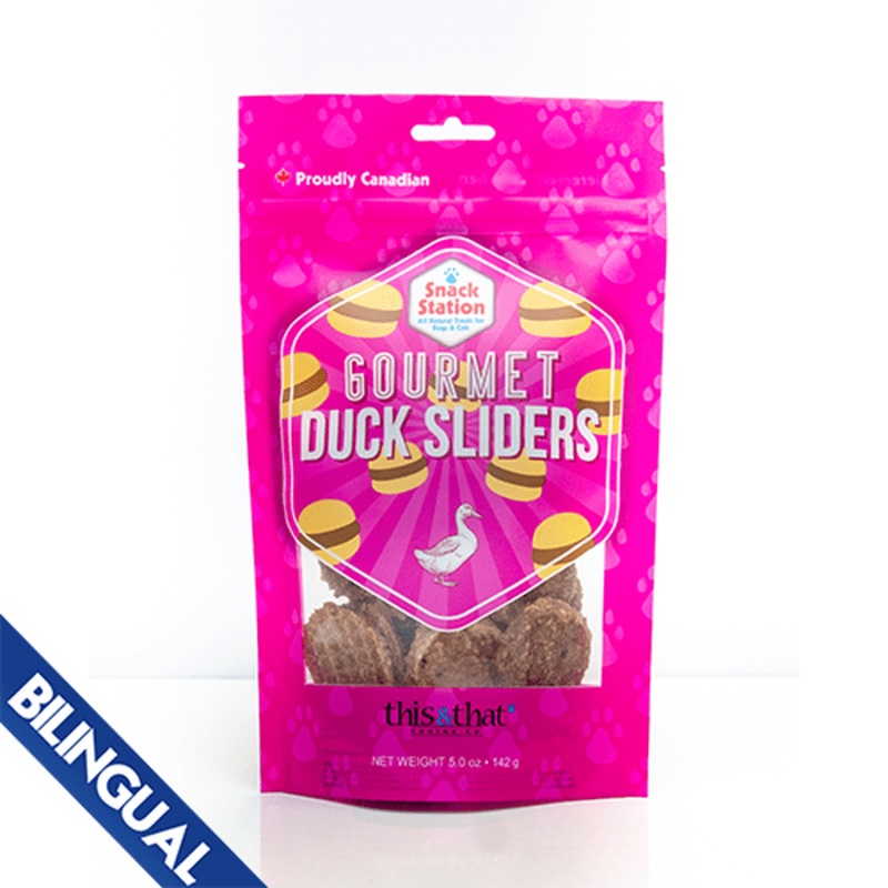 Gteries pour chiens Duck Sliders Gourmet 142g
