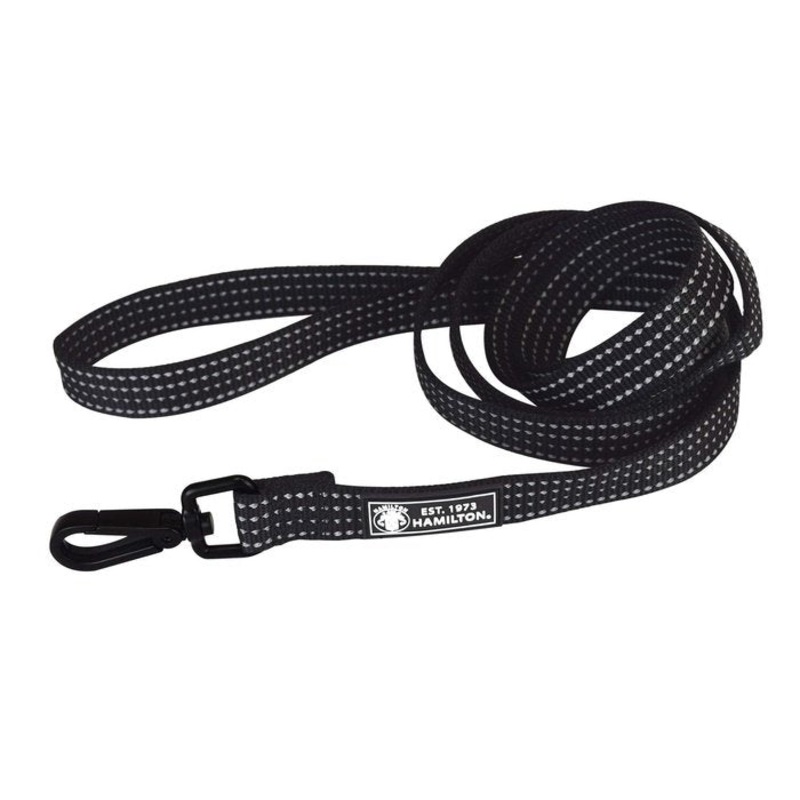 Laisse HIGH VISIBILITY noir 1" X 6'