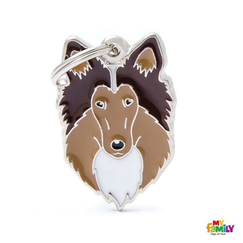 Mdaille pour chiens - Collie