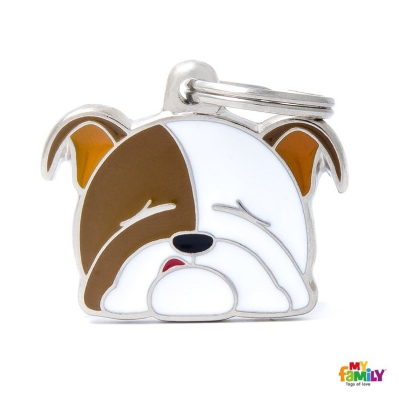 Mdaille pour chiens - Friends Bulldog Angais