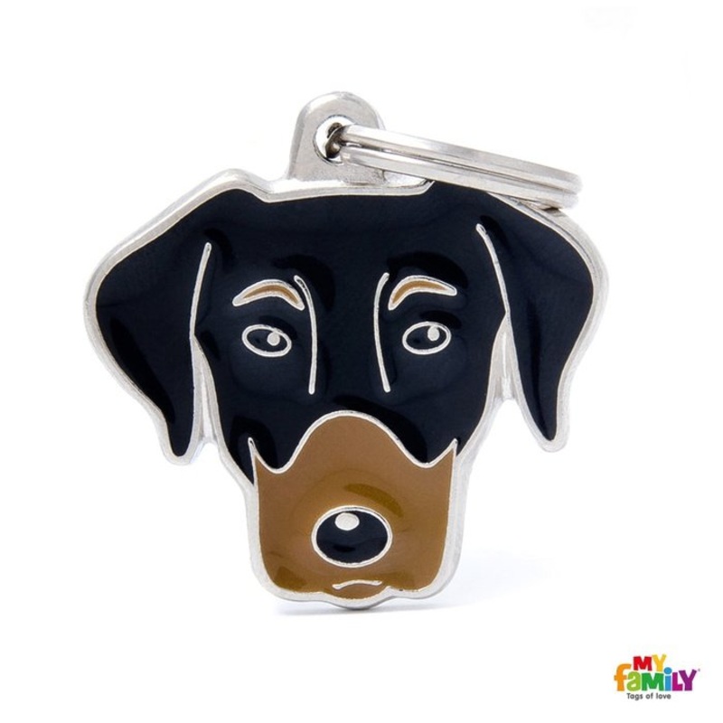 Mdaille pour chiens - Friends Doberman