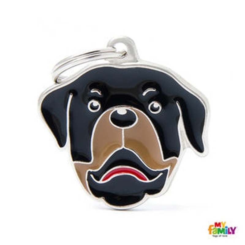 Mdaille pour chiens - Friends Rottweiller
