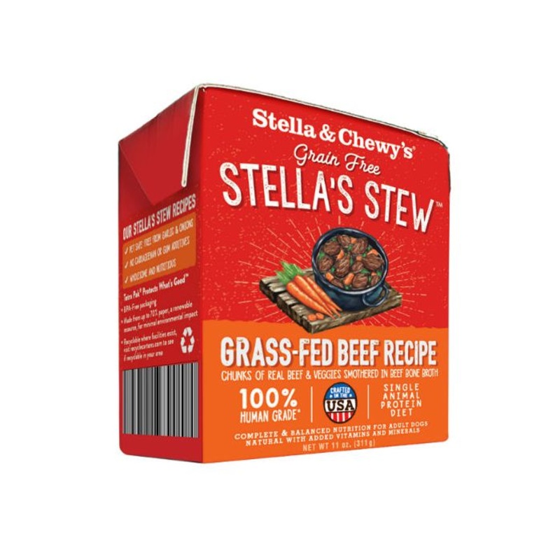 Nourriture humide pour chiens Stella's Stews Grass-Fed Beef