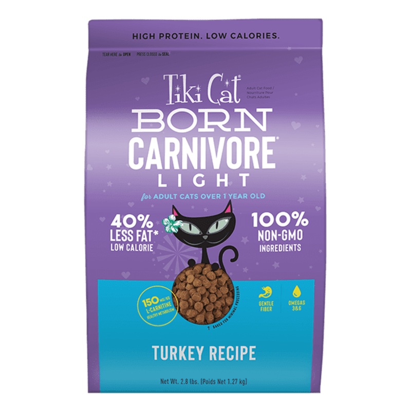 Nourriture pour Chats Tiki Cat Born Carnivore - Dinde - Lger