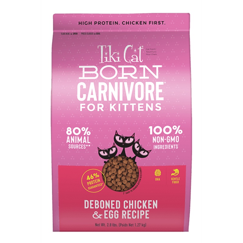 Nourriture pour Chattons Tiki Cat Born Carnivore - Poulet