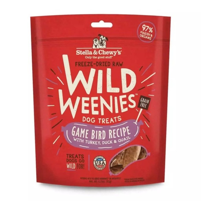 Saucisse de lyophilis Stella Wild Weenies Game Bird