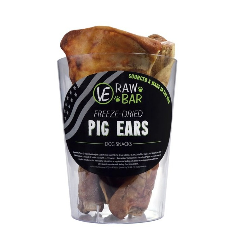 VE RAW BAR Oreille de porc lyophilise