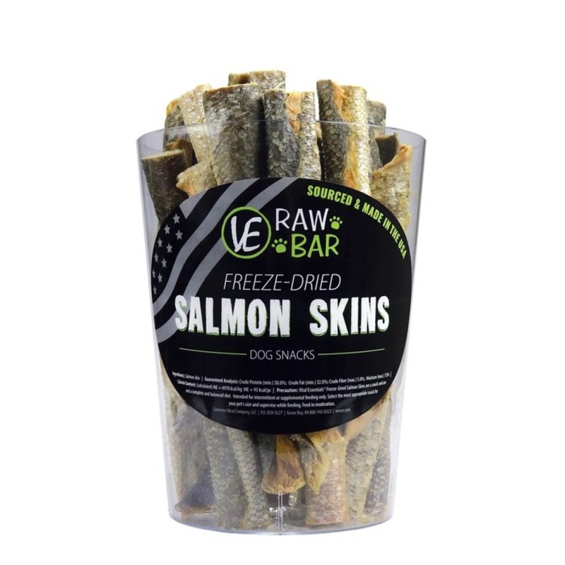 VE RAW BAR Peau de saumon lyophilise
