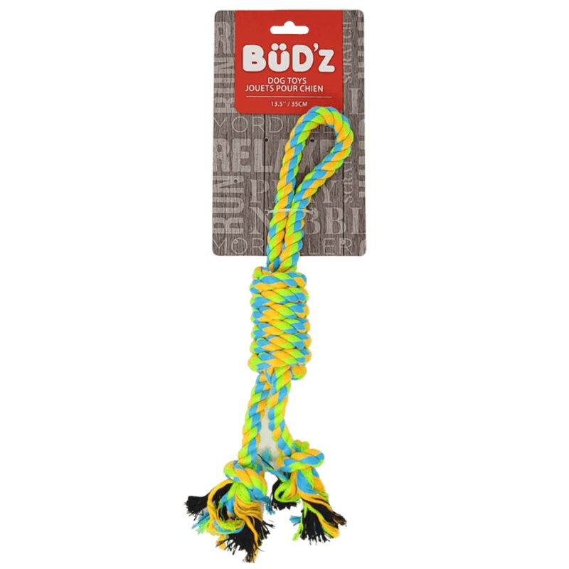 Jouet en corde double avec nud coulant 13.5''