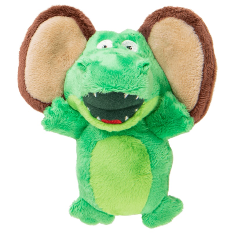 Jouet en peluche ultrasonique pour chien Crocodile