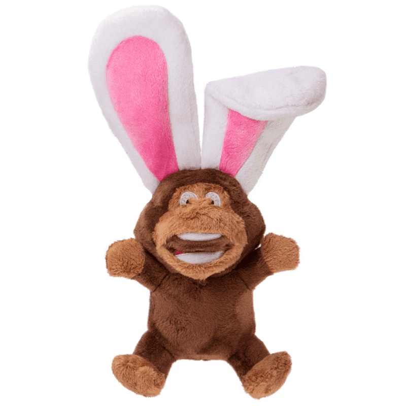 Jouet en peluche ultrasonique pour chien Singe