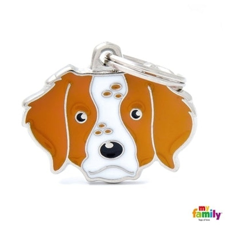 Mdaille pour chiens - Friends pagneul Breton